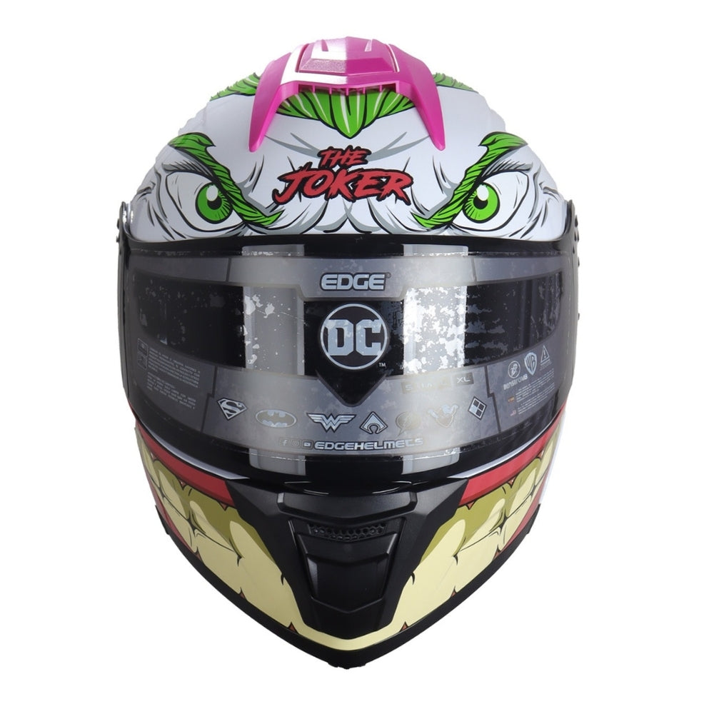 Casco EDGE Abatible Boston Joker Certificación DOT I ECE