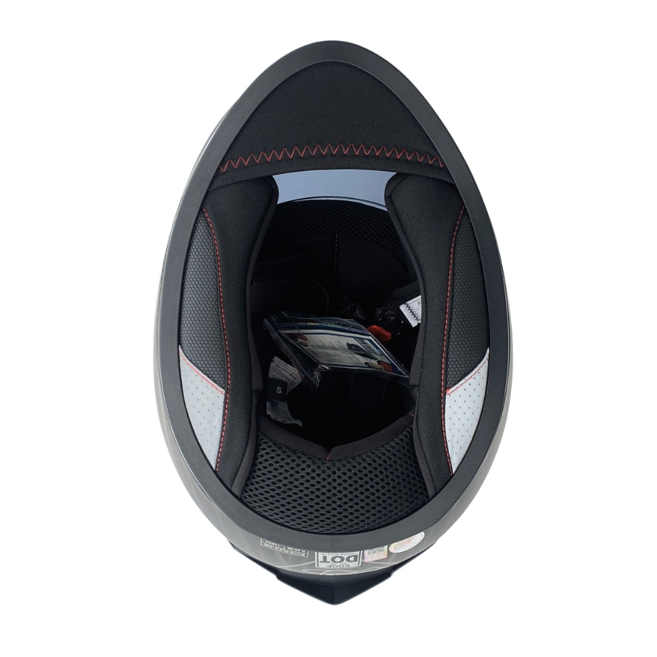 Casco DC Integral Extreme Superman Plateado Cert. DOT I ECE