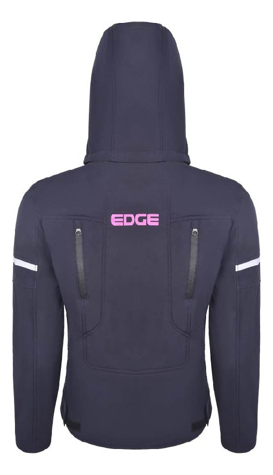 M - Chaqueta Edge Pro Series Azul / Rosa