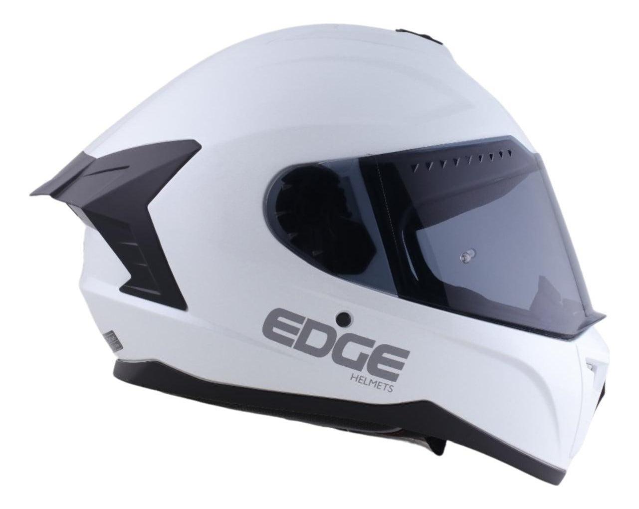 Casco Edge Integral Extreme Solido Blanco Cert. Dot | Ece