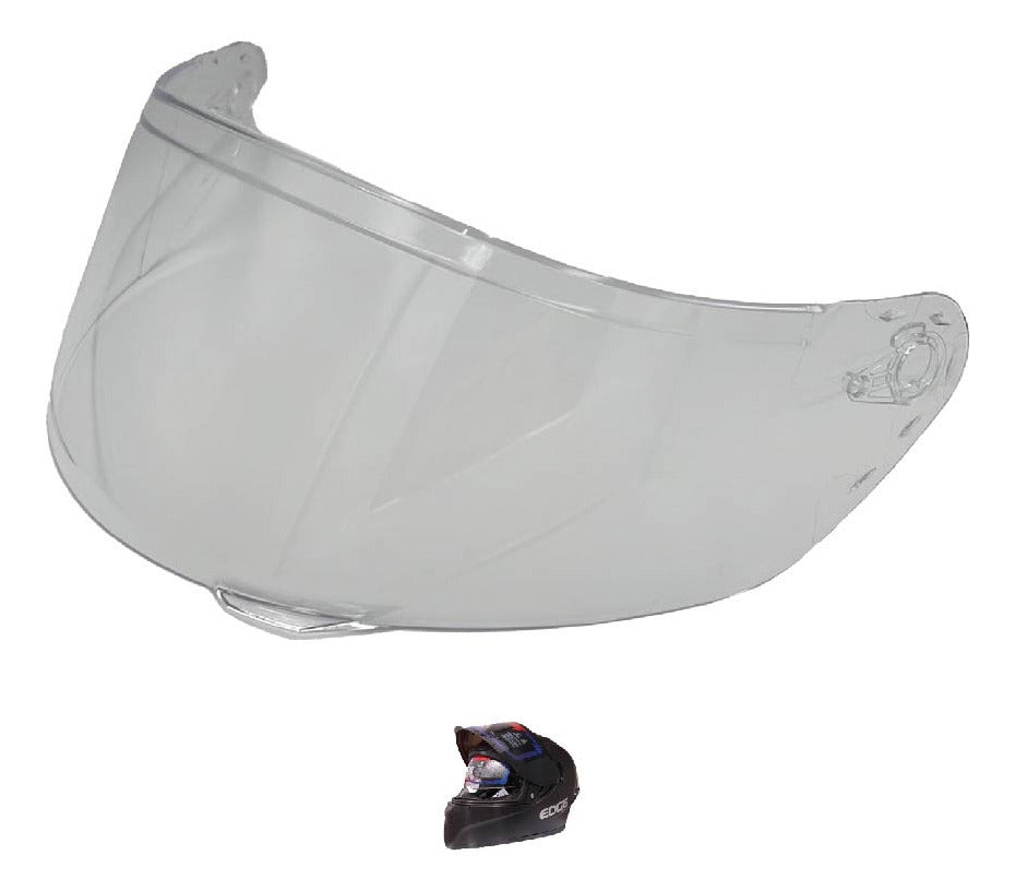 Visores Transparentes Edge  Helmets