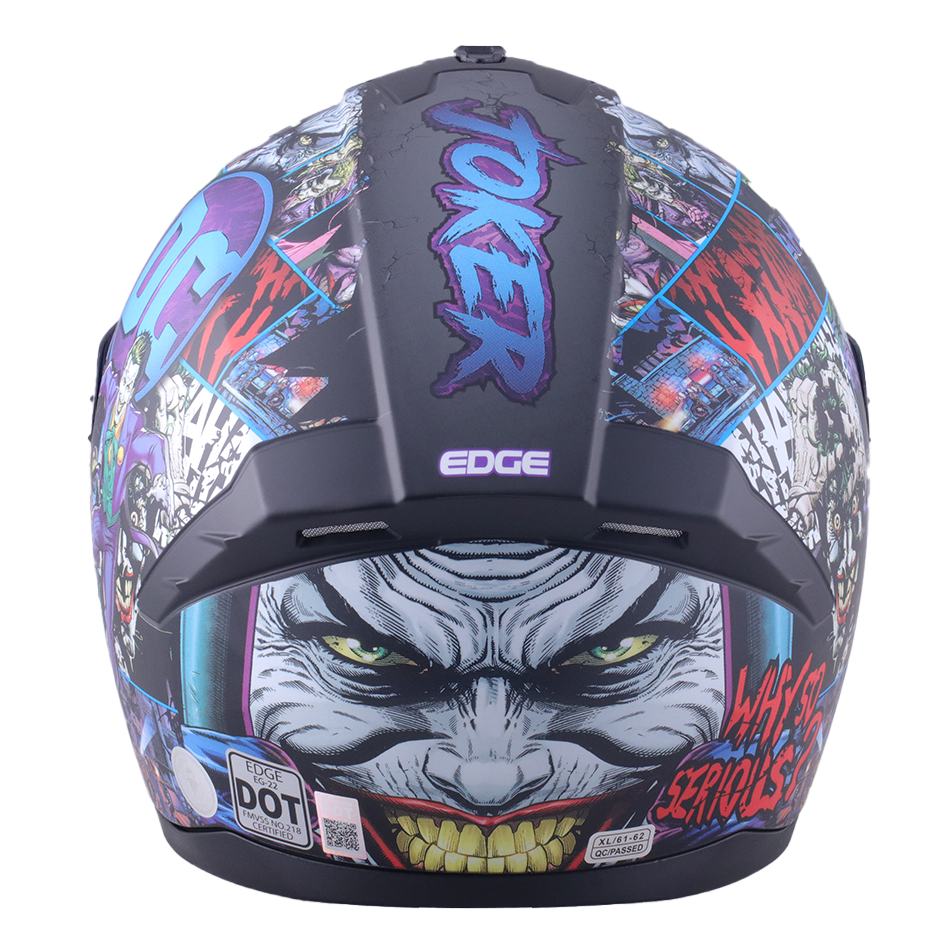 Casco DC Integral Zoom Pro Joker Certificación DOT