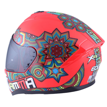 Casco Edge Integral Zoom Pro Xamma Rojo Certificado Dot