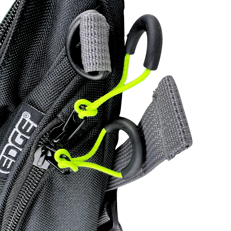 Canguro Pierna Para Moto y/o Ciclismo Edge 1L Negra