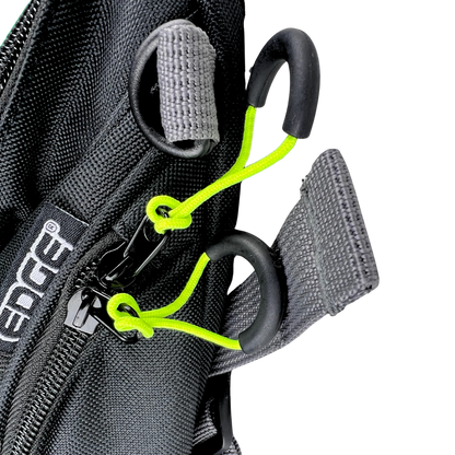 Canguro Pierna Para Moto y/o Ciclismo Edge 1L Negra
