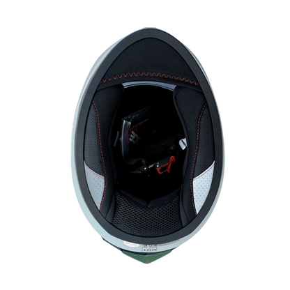Casco EDGE Integral Extreme Solido Negro / Litmus Metalizado Certificación DOT I ECE