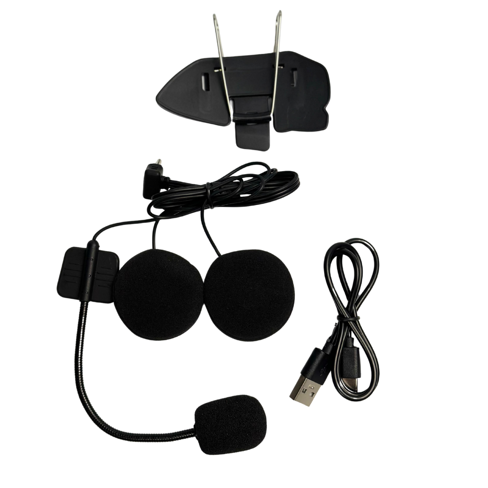 Intercomunicador para Casco de Moto Edge VR1 PLUS Bidireccional 2 Conductores