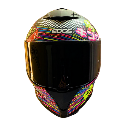 Casco EDGE Integral Shanghai Racing 360 Certificación DOT I ECE