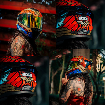 Casco Dc Integral Extreme Mujer Maravilla  2.0  DOT | ECE
