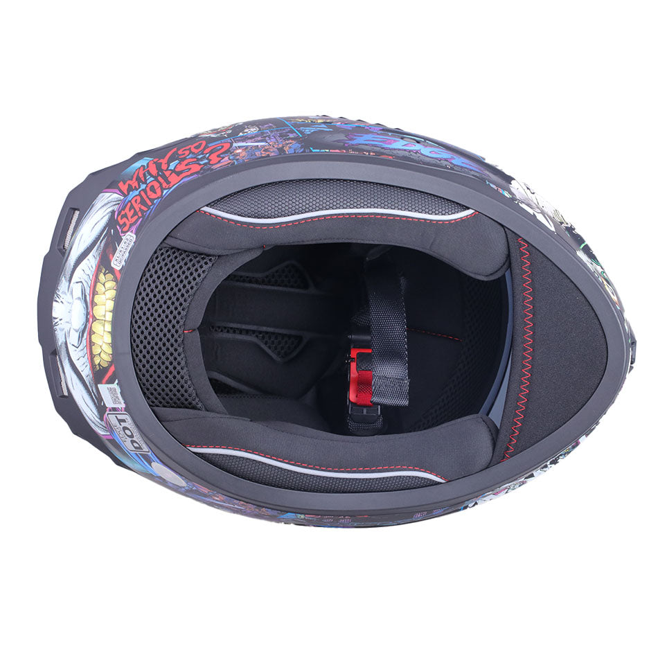 Casco DC Integral Zoom Pro Joker Certificación DOT