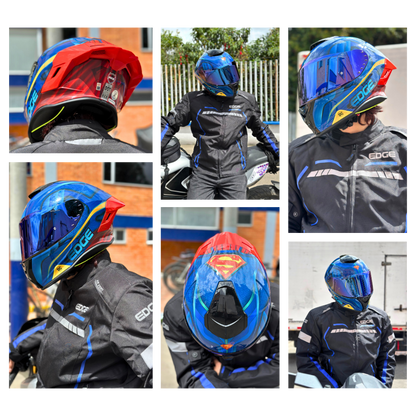 Casco DC Integral Shanghai Superman Certificación DOT | ECE