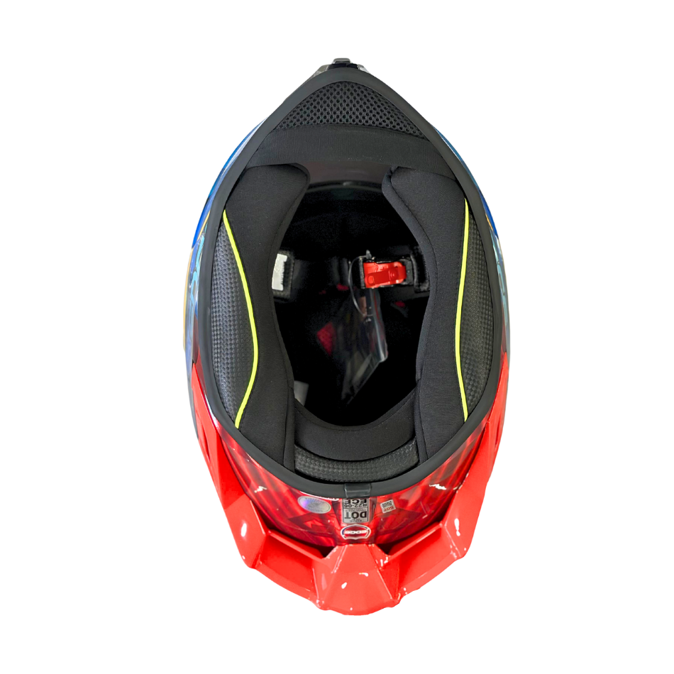 Casco DC Integral Shanghai Superman Certificación DOT | ECE