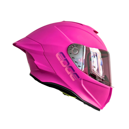 Casco EDGE Integral Shanghai Sólido Rosado Certificación DOT | ECE