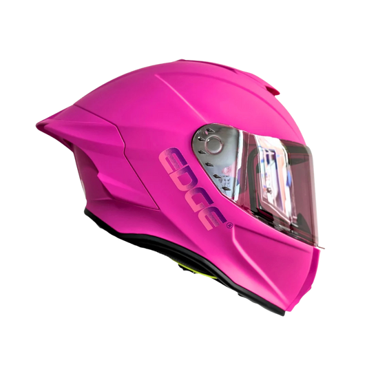Casco EDGE Integral Shanghai Sólido Rosado Certificación DOT | ECE