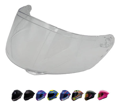 Visores Transparentes Edge  Helmets