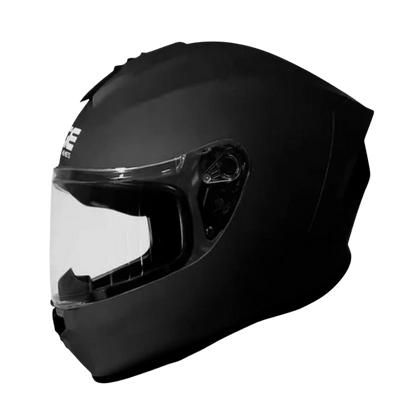 Casco EDGE Integral Frankie Solido Negro Certificación DOT