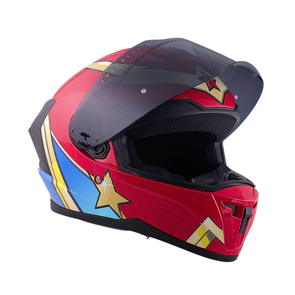 Casco Dc Integral Extreme Mujer Maravilla Cert. Dot | Ece