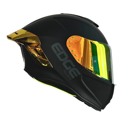 Casco EDGE Integral Shanghai Metalizado Dorado Certificación DOT I ECE