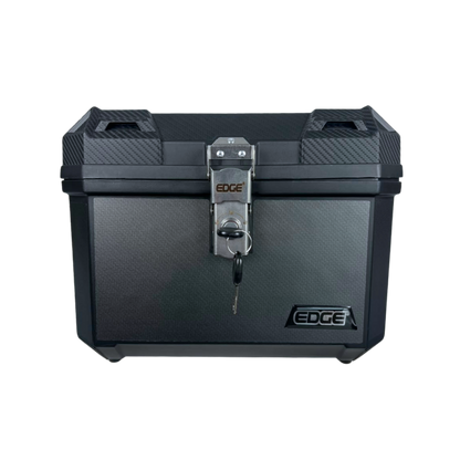 Maletero para Motocicleta (Baul) Edge Plástico Negro 45 Litros