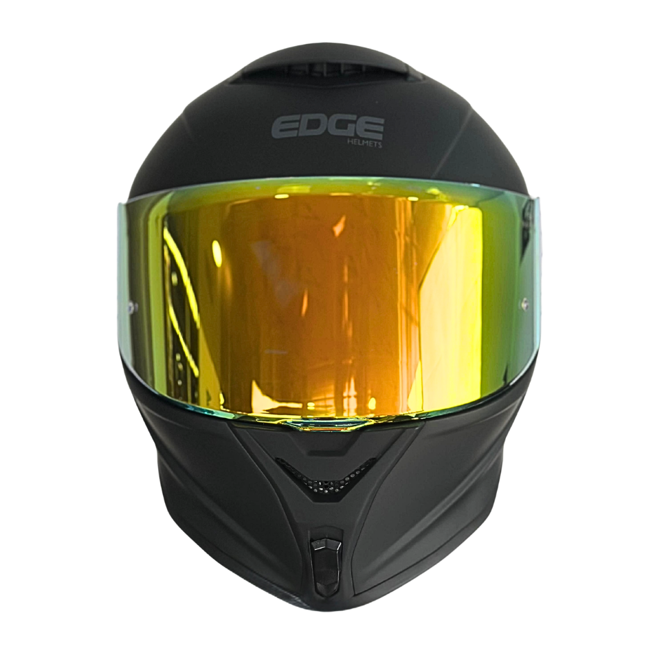 Casco EDGE Integral Shanghai Metalizado Dorado Certificación DOT I ECE