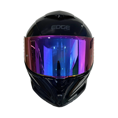 Casco EDGE Integral Shanghai Metalizado Morado Certificación DOT I ECE