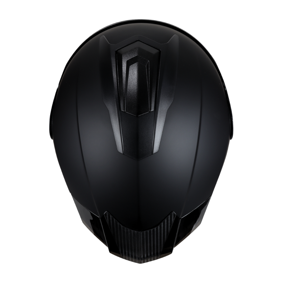 Casco EDGE Abatible Boston Sólido Negro Certificación DOT I ECE