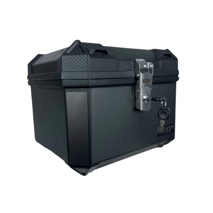 Maletero para Motocicleta (Baul) Edge Plástico Negro 45 Litros