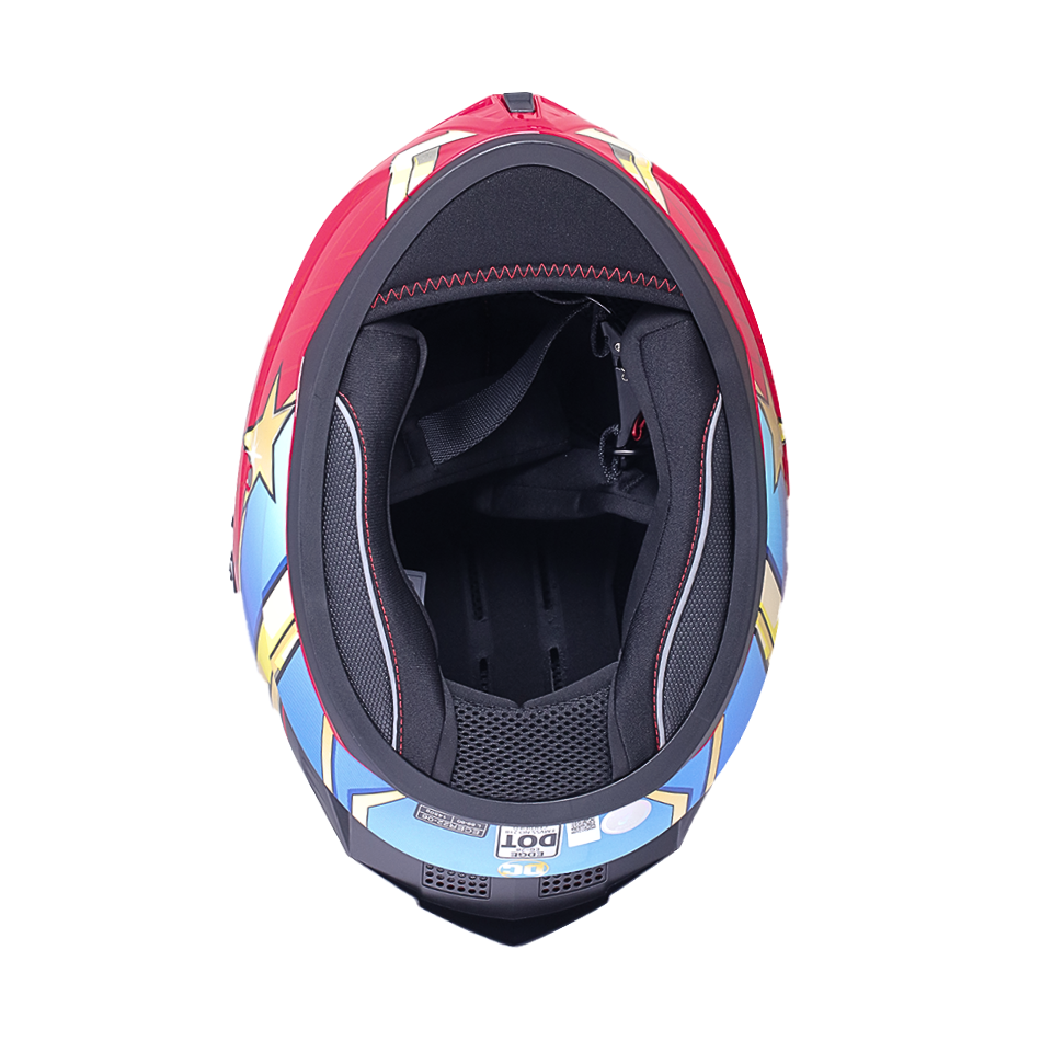 Casco Dc Integral Extreme Mujer Maravilla Cert. Dot | Ece