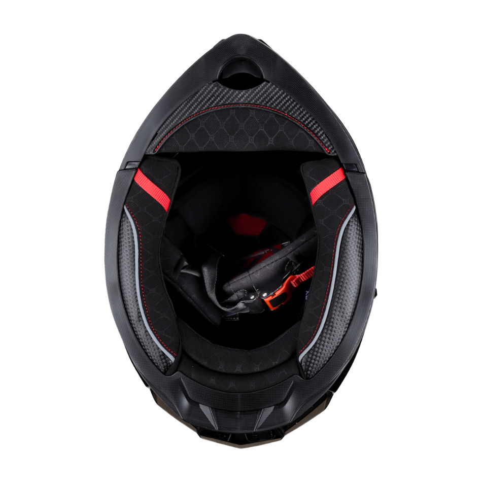 Casco EDGE Abatible Boston Sólido Negro Certificación DOT I ECE