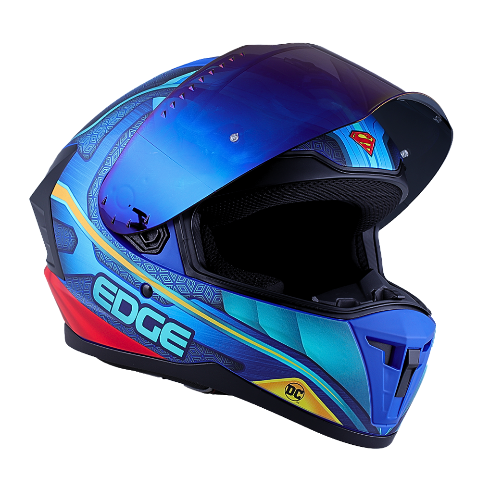 Casco Dc Integral Extreme Superman Certificado Dot | Ece