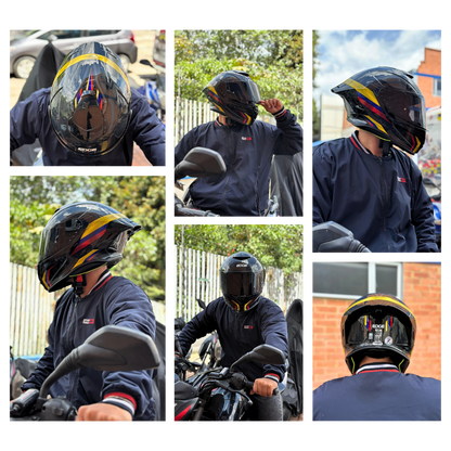 Casco EDGE Integral Shanghai Colombia Certificación DOT I ECE