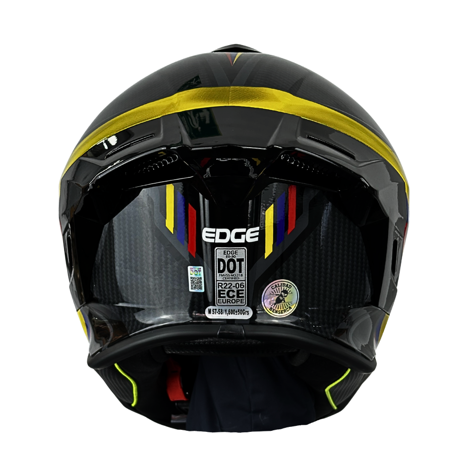 Casco EDGE Integral Shanghai Colombia Certificación DOT I ECE