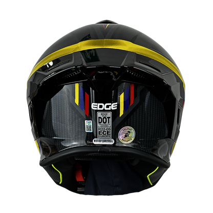 Casco EDGE Integral Shanghai Colombia Certificación DOT I ECE