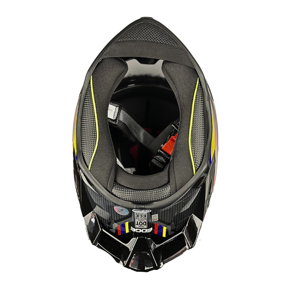 Casco EDGE Integral Shanghai Colombia Certificación DOT I ECE