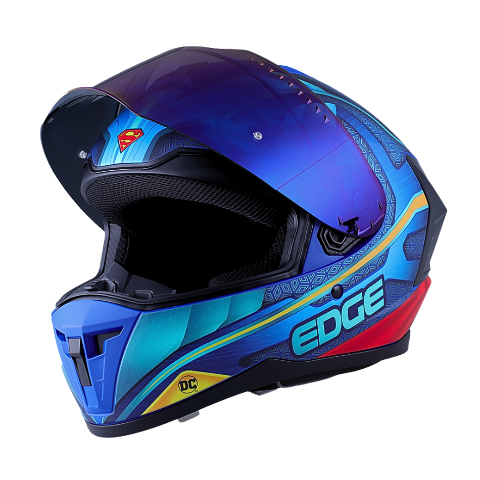 Casco Dc Integral Extreme Superman Certificado Dot | Ece