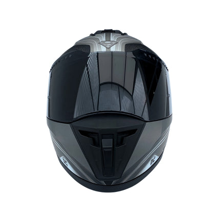 Casco DC Integral Extreme Superman Plateado Cert. DOT I ECE