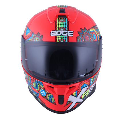 Casco Edge Integral Zoom Pro Xamma Rojo Certificado Dot