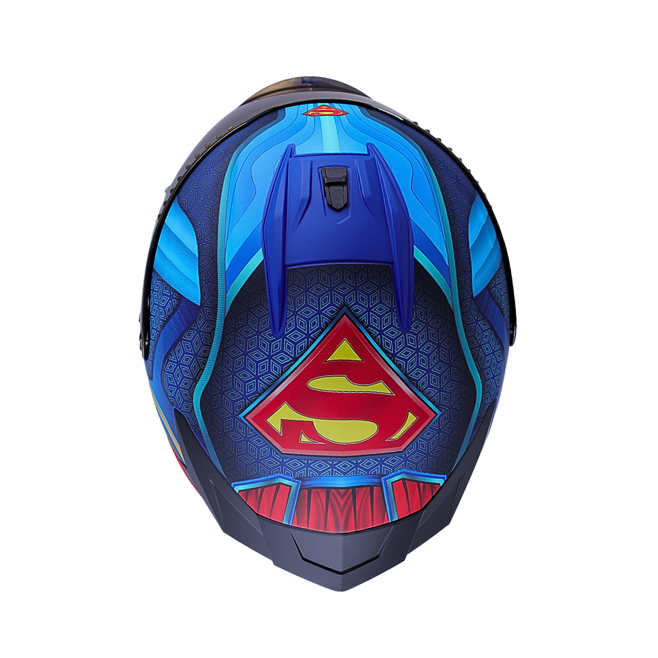 Casco Dc Integral Extreme Superman Certificado Dot | Ece