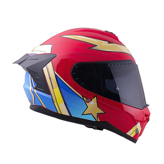 Casco Dc Integral Extreme Mujer Maravilla Cert. Dot | Ece