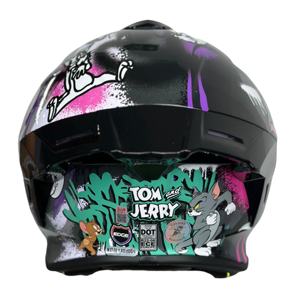 Casco Warner Integral Shanghai Tom & Jerry 2.0 Brillante