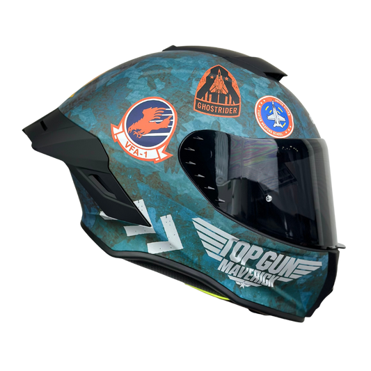 Casco Paramount Integral Shanghai Top Gun Mate