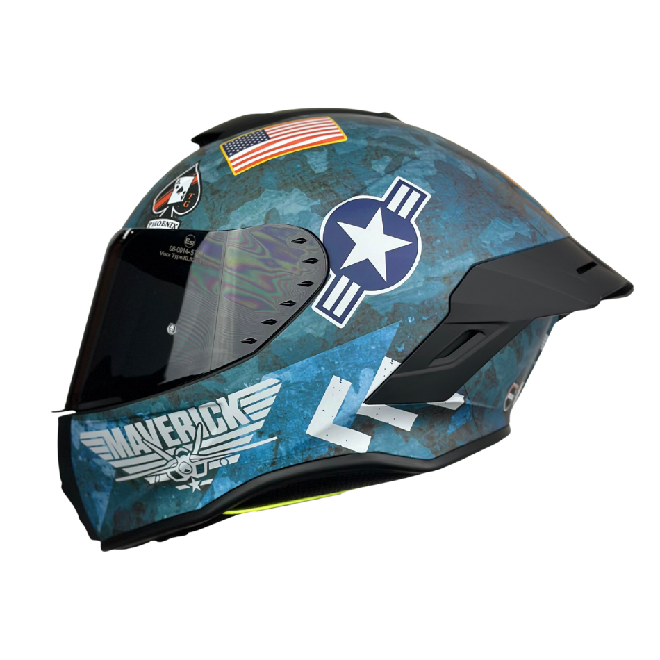 Casco Paramount Integral Shanghai Top Gun Mate