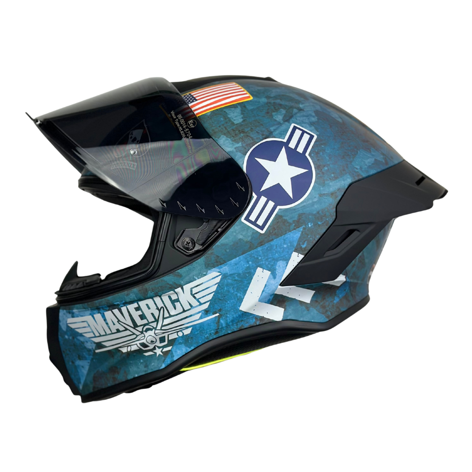 Casco Paramount Integral Shanghai Top Gun Mate