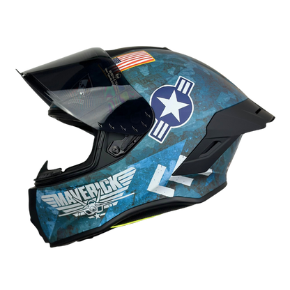 Casco Paramount Integral Shanghai Top Gun Mate