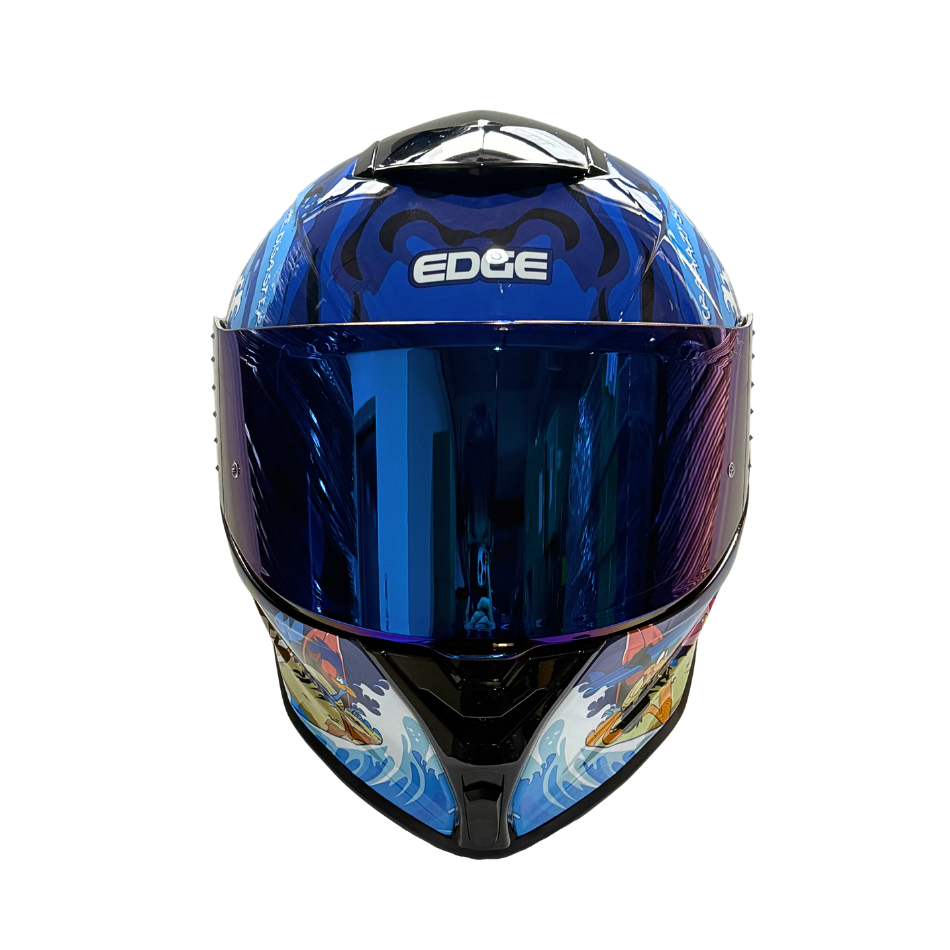Casco WARNER Integral Shanghai Looney Tunes Certificación DOT I ECE