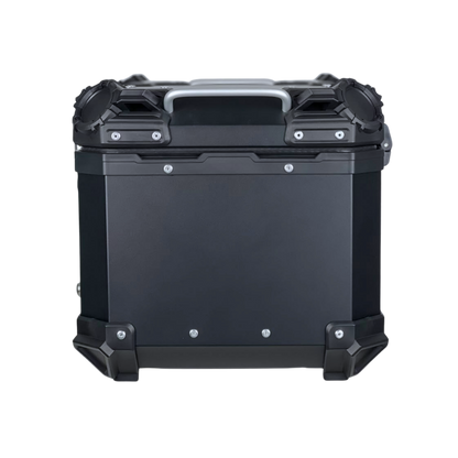 Maletero para Motocicleta (Baul) Edge Aluminio Negro 45 Litros