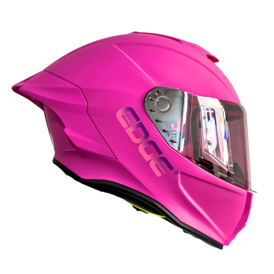 Casco EDGE Integral Shanghai Sólido Rosado Certificación DOT | ECE