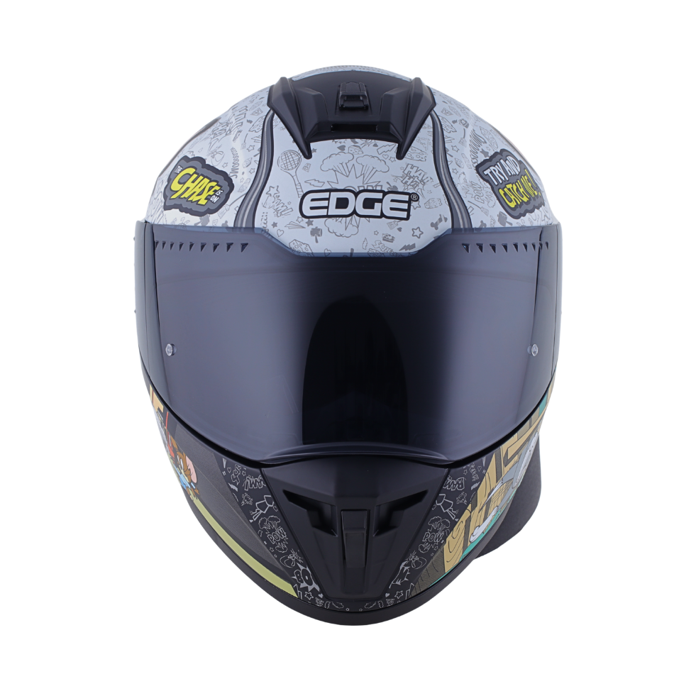 Casco Warner Integral Extreme Tom & Jerry Cert. Dot I Ece