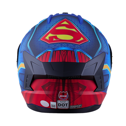 Casco Dc Integral Extreme Superman Certificado Dot | Ece