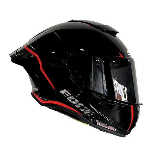 Casco EDGE Integral Shanghai Rush Negro / Rojo  DOT | ECE